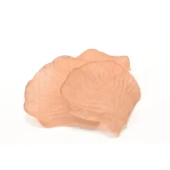 100 PÉTALES EN TISSU SAUMON PÂLE