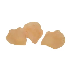 100 PÉTALES EN TISSU SAUMON PÂLE