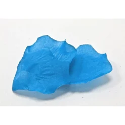100 PÉTALES EN TISSU TURQUOISE