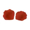 85 PÉTALES ROSE POLYCOTON EFFET LIN 5.5CM ROUGE