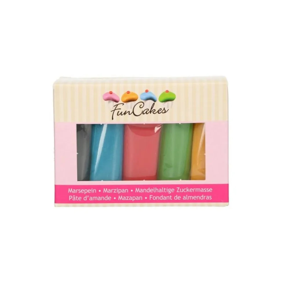 PÂTE D'AMANDE COULEURS ESSENTIELLE 5X100G