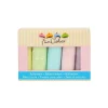 PÂTE À SUCRE FONDANT COULEURS PASTEL 5X100G