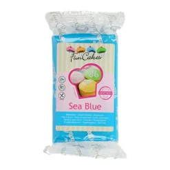 PÂTE À SUCRE FONDANT VANILLE 250G BLEU OCÉAN