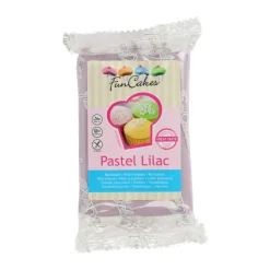 PÂTE À SUCRE FUNCAKES 250G LILAS PASTEL
