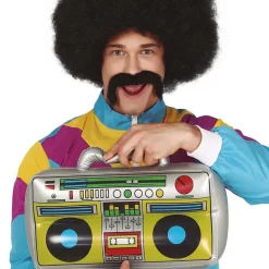 RADIO-CASSETTE GONFLABLE GHETTO-BLASTER 40X20CM