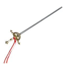 RAPIÈRE ÉPÉE MOUSQUETAIRE GARDE OR 58CM