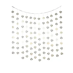 RIDEAU DE FÊTE BALLONS DE FOOTBALL 2X1.8M