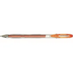 ROLLER ENCRE GEL ORANGE PAILLETÉ 1 MM