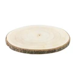RONDIN DE BOIS BRUT ÉCORCE NATUREL 35CMX2CM