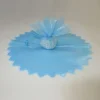 10 RONDS DE TULLE VOILE - CIEL