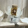 12 ROSES PAPIER DÉCORATIF ADHÉSIF 3.5CM KRAFT