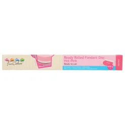 ROULEAU PÂTE À SUCRE FUNCAKES - ROSE VIF