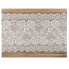 RUBAN DENTELLE BLANC CASSÉ 0.15X9M