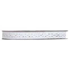 RUBAN DENTELLE BLANC 10MMX10M
