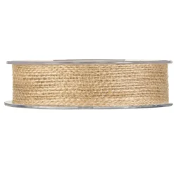 RUBAN EN JUTE NATURELLE 25MMX12M
