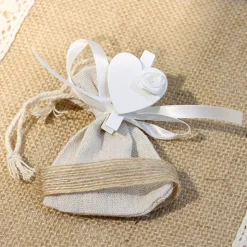 RUBAN EN JUTE NATURELLE 15MMX12M
