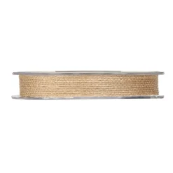 RUBAN EN JUTE NATURELLE 15MMX12M