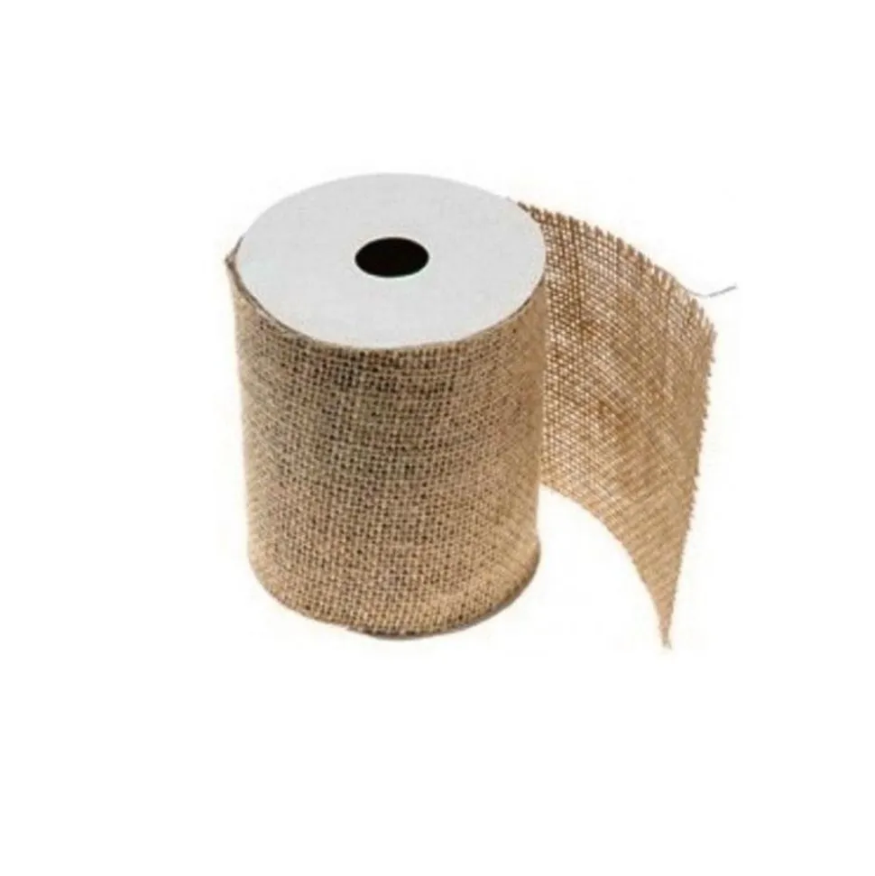 RUBAN JUTE NATURELLE 9.5CMX5M
