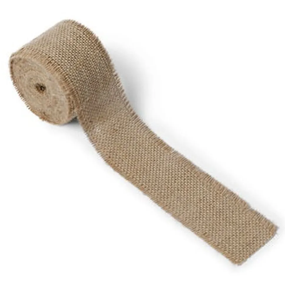 RUBAN JUTE NATURELLE 5 X 5 CM