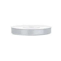 RUBAN SATIN DOUBLE FACE 6MMX25M ARGENT