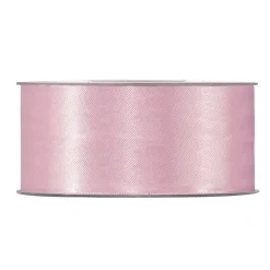 RUBAN SATIN DOUBLE FACE 40MMX25M ROSE CHARME