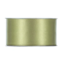 RUBAN SATIN DOUBLE FACE 40MMX25M SAUGE