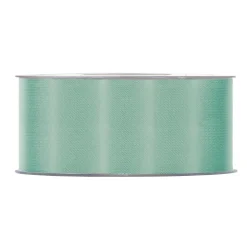 RUBAN SATIN DOUBLE FACE 40MMX25M VERT GIVRÉ
