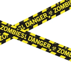 RUBAN SIGNALISATION POLICE ZONE ZOMBIE 6M