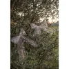 RUBAN TULLE POLYESTER BAPTÊME CUR 8CMX10M OR