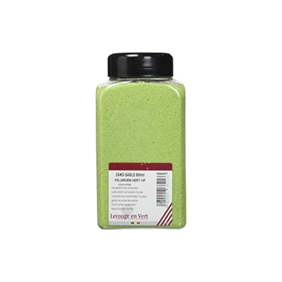 SABLE FIN DÉCORATIF 1.25KG VERT ANIS
