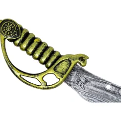 SABRE JOUET ET CACHE-IL PVC PIRATE ADULTE