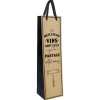 SAC CADEAU BOUTEILLE VIN PARTAGE 11X44CM KRAFT