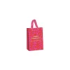 SAC CADEAU CARTON ANNIVERSAIRE 11X6.5X14CM FUCHSIA