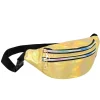 SAC DE TAILLE FESTIF HOLOGRAPHIQUE OR ADULTE