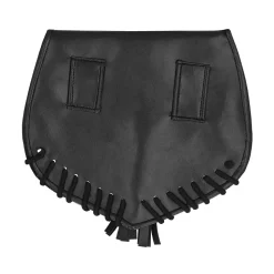 SAC DE TAILLE SIMILICUIR MÉDIÉVAL 26X22.5CM NOIR