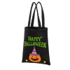 SAC FEUTRINE HAPPY HALLOWEEN 42X21CM NOIR