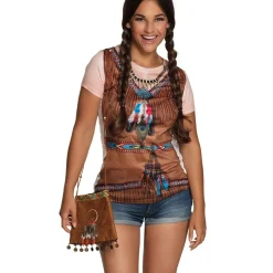 SAC À MAIN INDIEN 21CM MARRON