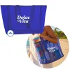 SAC PLAGE MESH DOLCE VITA 37X57X15CM BLEU