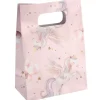 6 SACS CADEAUX CARTON LICORNE MAGIQUE 13X7X18CM