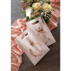 10 SACS CADEAUX PAPIER PETITE PRINCESSE 16.5X23CM
