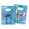 4 SACS CADEAUX PAPIER STITCH ANGEL 26X16CM BLEU