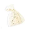 5 SACS À DRAGÉES FILET 8X10CM BLANC