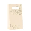 6 SACS GOODIES CARTON BELLA TERRA 10X18X5CM BLUSH