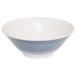 SALADIER MÉLAMINE FANNY 25X9.6CM BLEU