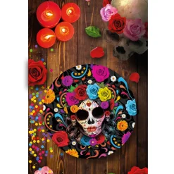 SALADIER RÉUTILISABLE CATRINA SQUELETTE 32CM NOIR