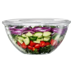 SALADIER RÉUTILISABLE 24CM TRANSPARENT