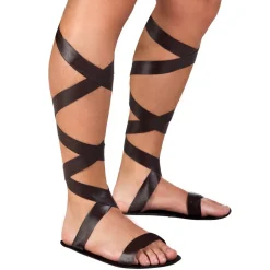SANDALES ROMAINES MARRONS ADULTE