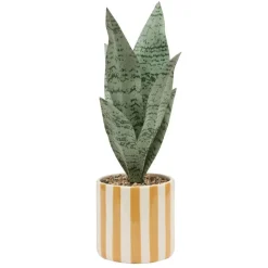 SANSEVIERIA ARTIFICIEL POT CÉRAMIQUE 38CM