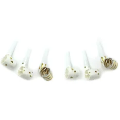 6 SANS-GÊNES BLANC OR