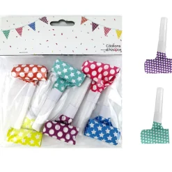 6 SANS-GÊNES MULTICOLORES